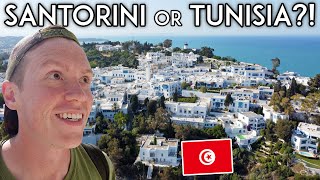 You Wont Believe This Is TUNISIA Sidi Bou Said Travel Vlog سيدي بو سعيد ، تونس [upl. by Wildee]