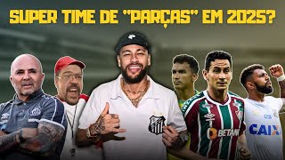 SUPER TIME EM 2025 NEYMAR ABALA ESTRUTURA DO SANTOS FC [upl. by Eibot]