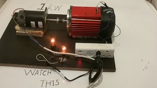 diy generator how to make electric generator diygenerator motor to generatorelectricity [upl. by Dot]