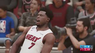 NBA 2K23 Next Gen  Orlando Magic vs Miami Heat [upl. by Laitselec]