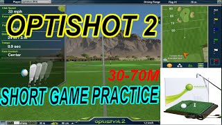 OPTISHOT 2 Golf Simulator SHORT GAME PRACTICE How to improve using the OPTISHOT 2 with 3amp1 Golf [upl. by Walling]