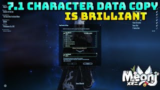 FFXIV Easily Copy Character Settings To Alts  71 Feature [upl. by Macknair892]