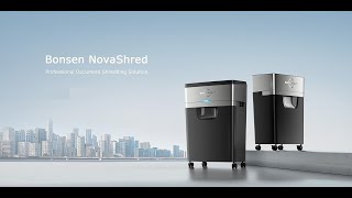 Bonsen Paper Shredder Installation Instruction [upl. by Hpesoj]