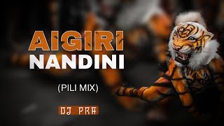 Aigiri Nandini Pili mix  Manglore Dasara 2K24 Special  DJ PRH [upl. by Snow]