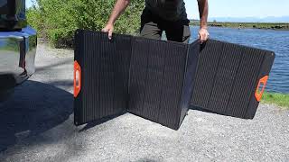 Wondering How to Set Up your Portable Solar Panel [upl. by Jeminah869]