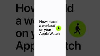 How to add a workout on your Apple Watch  Apple Support [upl. by Yras]