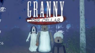 Granny The Cellar NormalMode Main DoorEscape FullGameplay【Roblox】 [upl. by Mandal357]