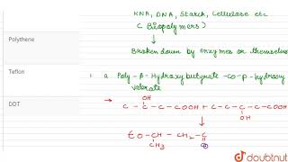 In which of the following biodegradable polymer [upl. by Euqinimod]