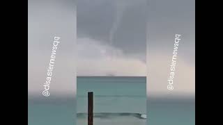 Waterspout in Can Picafort Mallorca Spain [upl. by Cyna]