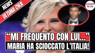 🔴 MARIA DE FILIPPI SVELA LA VERITÀ “IL MIO NUOVO COMPAGNO È…” [upl. by Ynnavoj906]