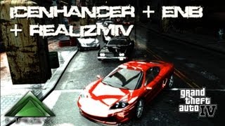 GTA 4  iCEnhancer 20N  ENB  RealizmIV  MRGV [upl. by Sedgewinn]