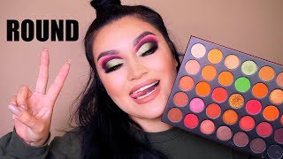 PART 2 MORPHE 3503 FIERCE BY NATURE PALETTE EYESHADOW TUTORIAL [upl. by Blau]