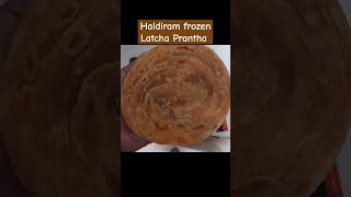 Haldiram Frozen Prantha foodie prantha shorts [upl. by Nagaer]