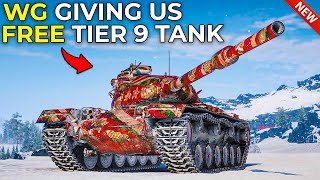 WG Actually Gifting us Free Tier 9 Tank  Patton The Tank  World of Tanks [upl. by Seedman]