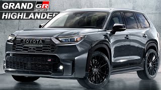 2025 Toyota Grand Highlander GR Sport  Most Powerful Toyota 8Seater SUV [upl. by Iolande]