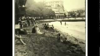 Vintage Hawaiian Film  Circa 1913  Waikiki Honolulu surfing scenery waterfalls old antique cars [upl. by Edric79]