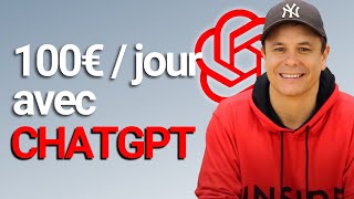 💸 Comment gagner de largent avec CHATGPT   Intelligence artificielle 🦾 [upl. by Christiano]