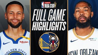 WARRIORS at PELICANS  EMIRATES NBA CUP 🏆  FULL GAME HIGHLIGHTS  November 22 2024 [upl. by Juta]