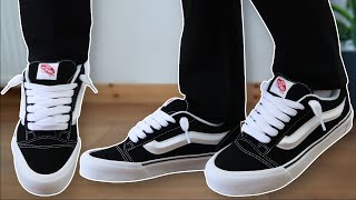 HOW TO LACE KNU SKOOL VANS PERFECTLY [upl. by Mosenthal]