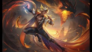 Skin Rakan Dracomancien  League of Legends Fr [upl. by Esbenshade747]