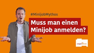 Mythos oder Wahrheit Die Anmeldung für Minijobber ist freiwillig [upl. by Namyl]