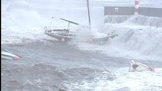 One person dead in Madeira from heavy storms and flooding [upl. by Fielding]