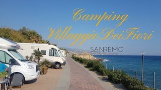 SAN REMO  Campingplatz Villaggio dei Fiori  Herbstzauber mit Sonne und Meerblick sanremo🇮🇹 [upl. by Hittel]