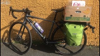 Ortlieb Panniers  100 Pounds of Groceries Up Hills [upl. by Kenon]