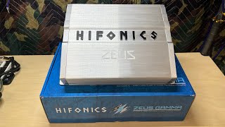 Hifonics Zeus ZG12001D Amp Dyno 1 ohm [upl. by Rosabel]