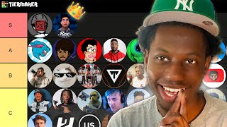 YouTuber Tier List [upl. by Ajiram167]