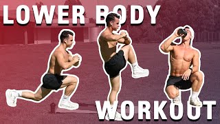 Fraser Wilson Lower Body Home Workout  NO EQUIPMENT NEEDED  EHPlabs [upl. by Alidis]