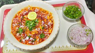 मिसळ पाव  Misal Pav  Puneri Misal  Mmr kitchen [upl. by Revert]