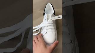 How To Tie Shoe laces With Style  Tie up your shoes  Shoelaces Styles EP409723 shoelaces lace [upl. by Jacobah]