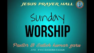 SUNDAY WORSHIP JESUS PRAYER HALL 13 SEP 2024 [upl. by Zarah]