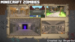 Minecraft Zombies Trailer 2024 Cod WaW Custom Zombies Map [upl. by Amrita]