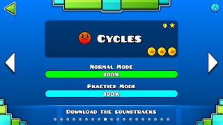 Geometry Dash  Cycles All Coins [upl. by Liggett567]