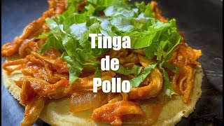 ✅ TINGA DE POLLO  Como hacer TINGA de POLLO con CHIPOTLE receta FÁCIL 😋👌 [upl. by Notlim897]