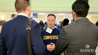 Career Fairs at Babson College [upl. by Oicnecserc]