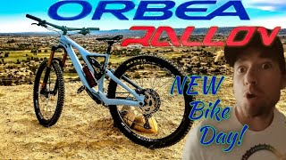 2021 orbea rallon m20 custom unboxing build and bike check [upl. by Pouncey403]