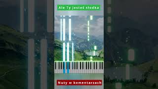 Magik Band  Ale Ty jesteś słodka 🎹 Piano Tutorial 🔥 Nuty shorts [upl. by Spatola]