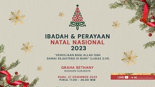 Perayaan Natal Nasional 2023 [upl. by Netsua]