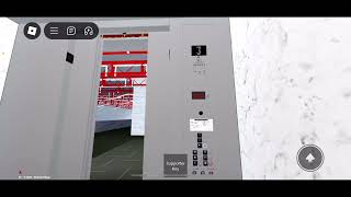 Kone Ecodisc Traction Elevator At Kedron Shopping Center Roblox [upl. by Patrizio197]