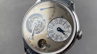 FP Journe Tourbillon Souverain 38mm quotBrass Movementquot FP Journe Review [upl. by Horton236]