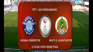 Adana Demirspor 11 Alanyaspor 23 Hafta [upl. by Bonns]