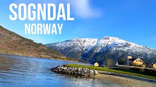 Sogndal Norway 🇳🇴  Spring Walking Tour [upl. by Irena]