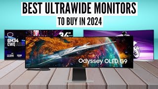 New Best Ultrawide Monitors in 2024 [upl. by Zeeba589]