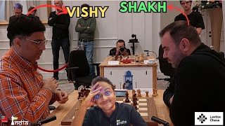 Insanity Vishy Anand vs Shakh Mamedyarov  Levitov Chess Week [upl. by Shelman]