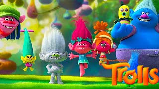 Trolls 2016 Film  DreamWorks  Review [upl. by Elleinod]