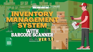 Inventory Management System with Barcode Scanner Ver 11 [upl. by Joleen]