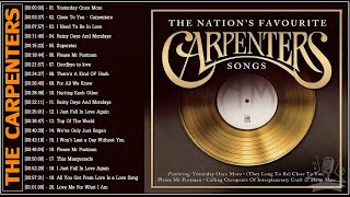 Carpenters Greatest Hits Album  Best Songs Of The Carpenters Playlist [upl. by Hnil]